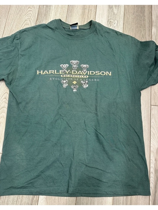 Harley-Davidson Other - Harley-Davidson Mike's Famous New Castle DE Graphic T-Shirt XL Green